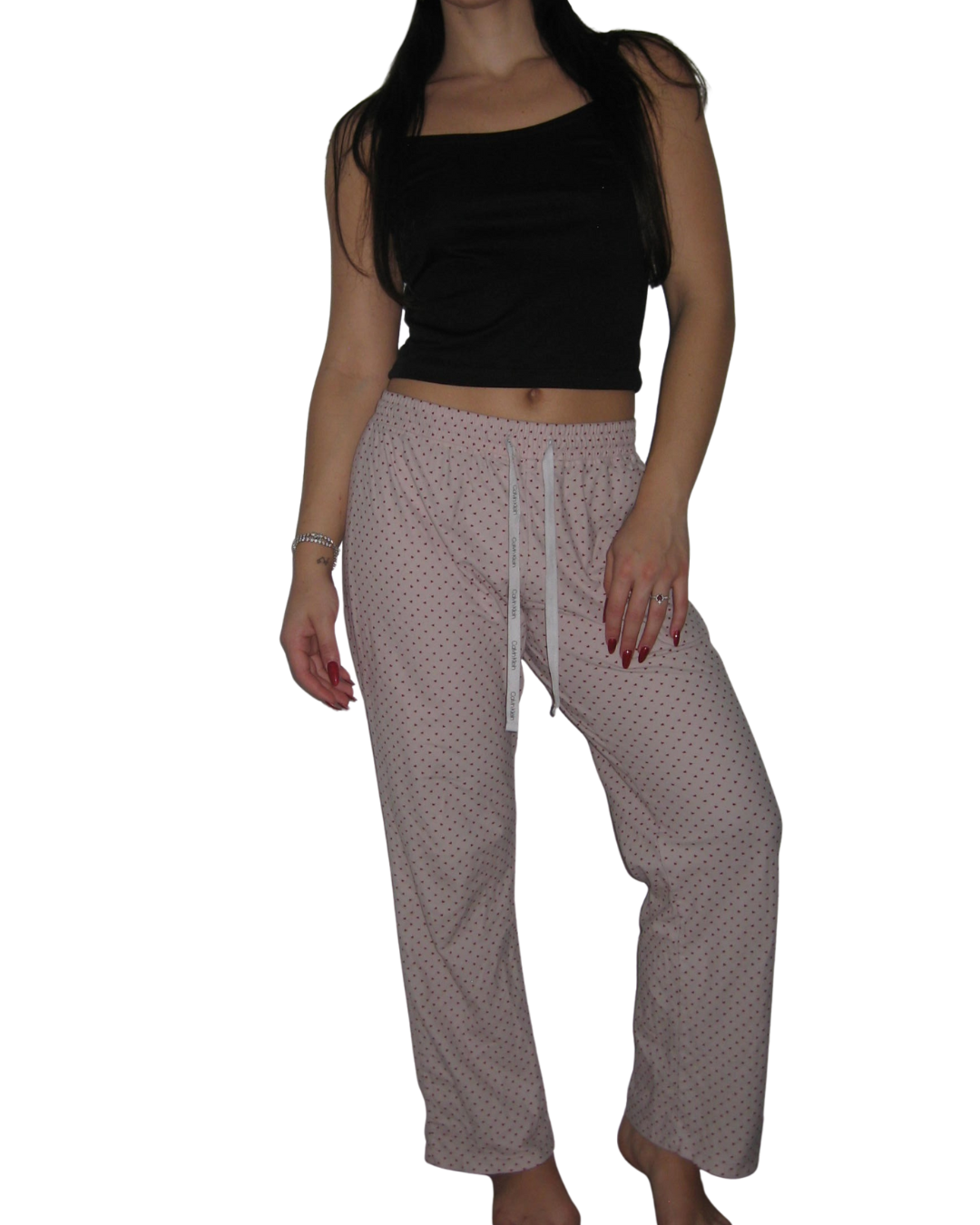 Heart Print PJ Pants