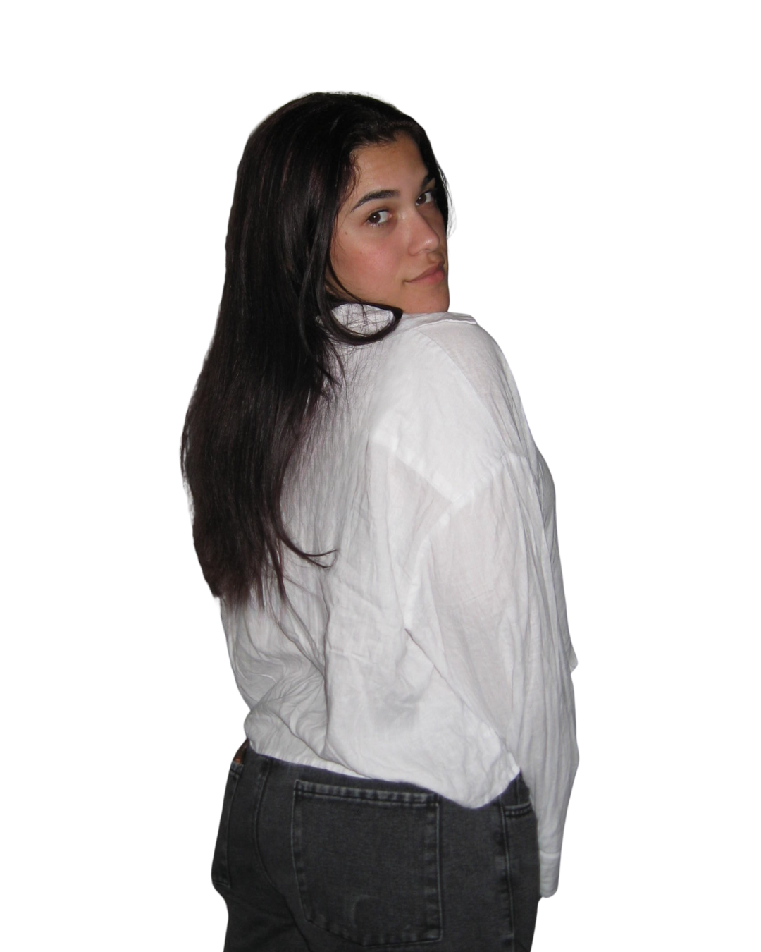 Cropped Chic Button Top