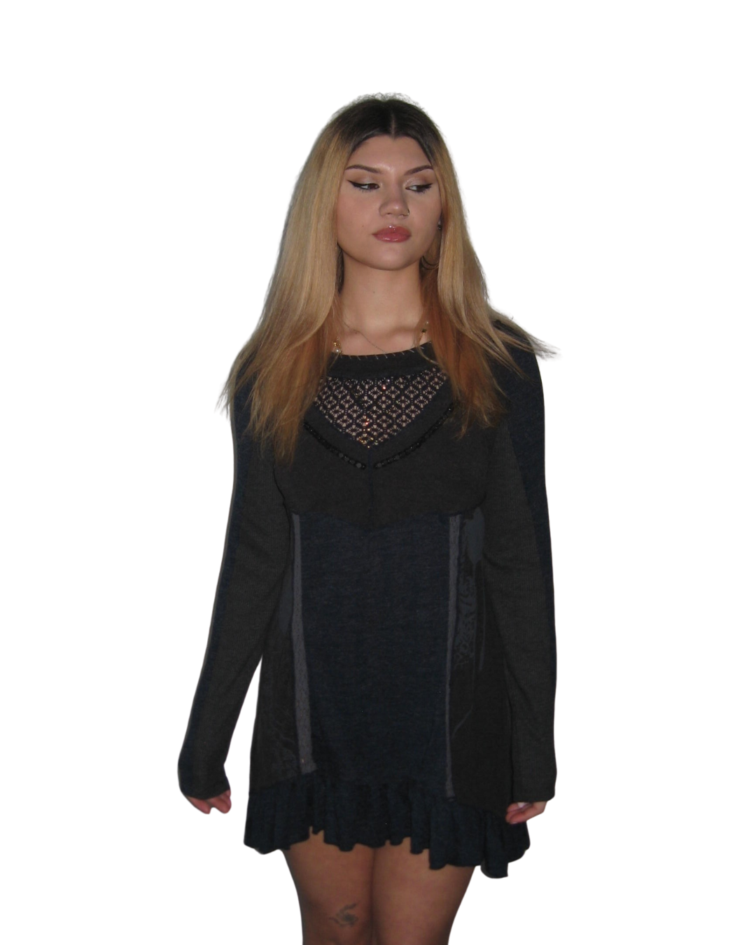 Grunge Sweater Dress