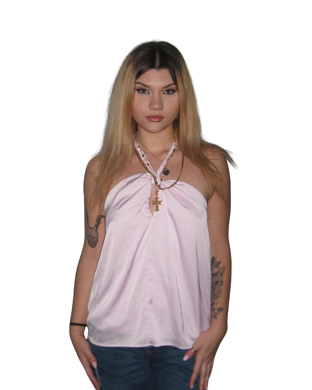 Chic Pink Halter