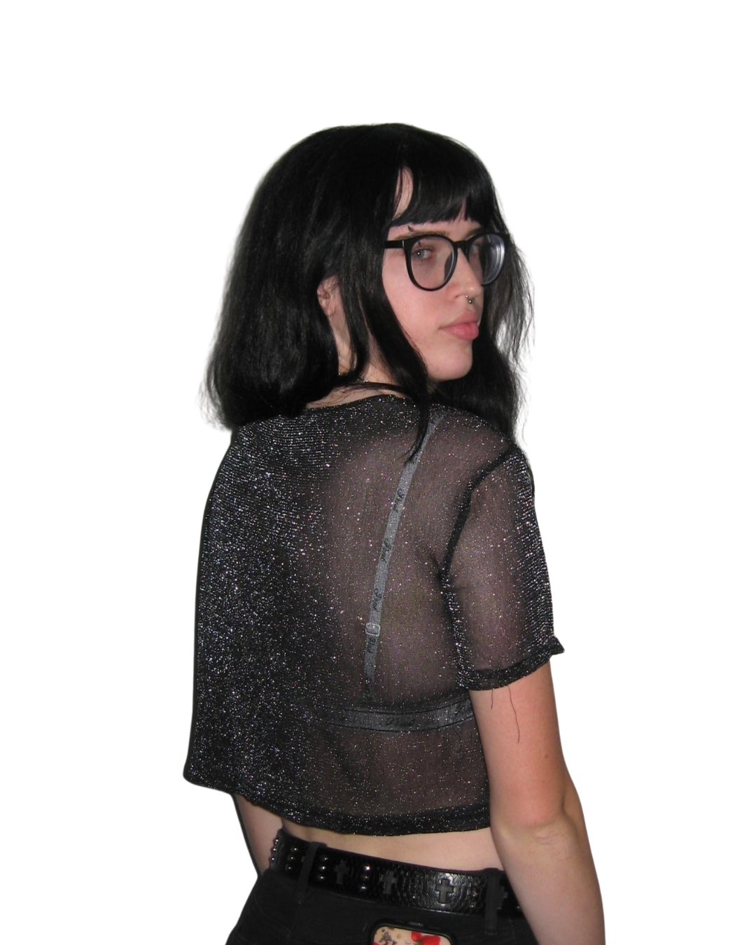 Sheer Shimmer T-Shirt