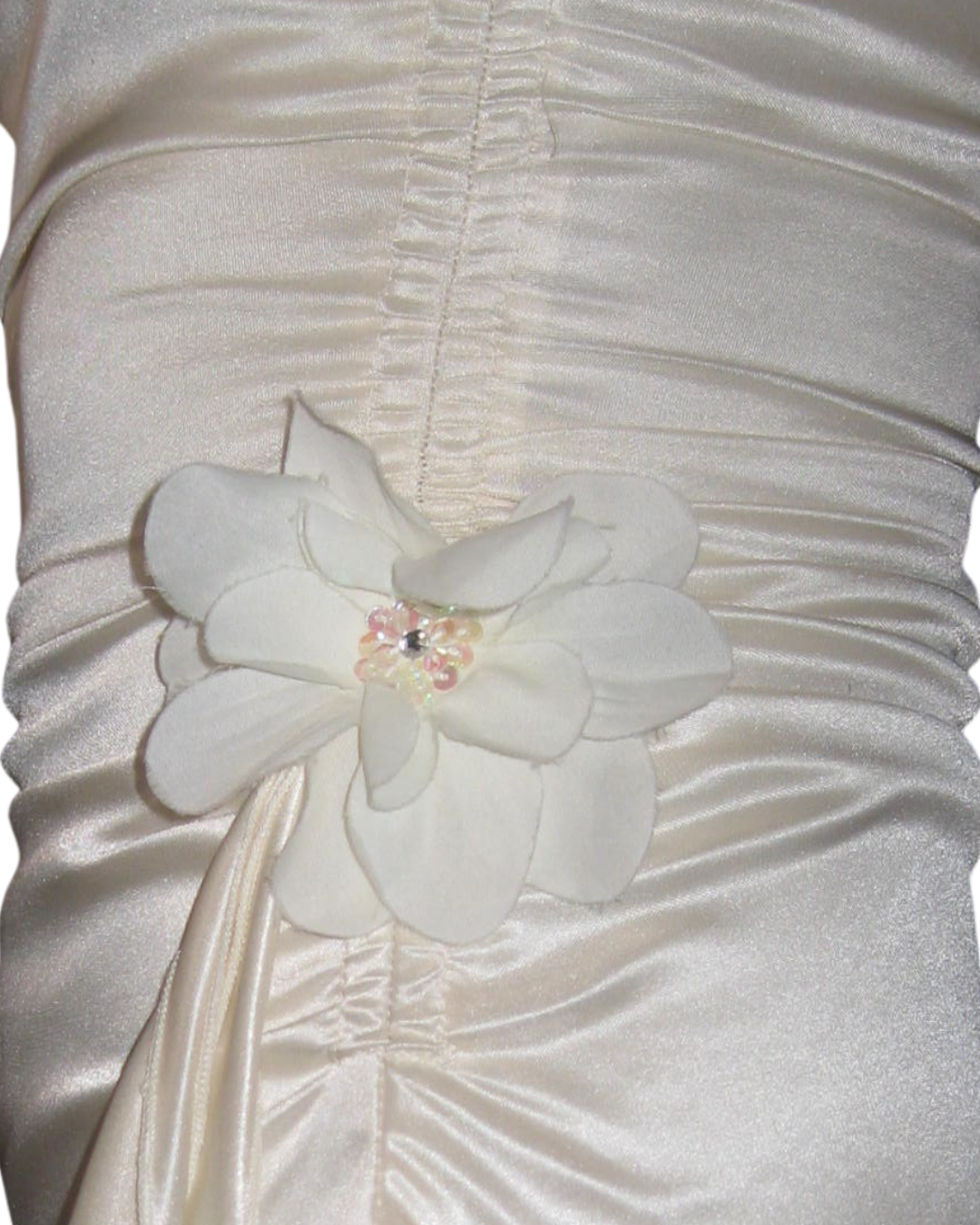 Fairycore Silk Strapless Dress