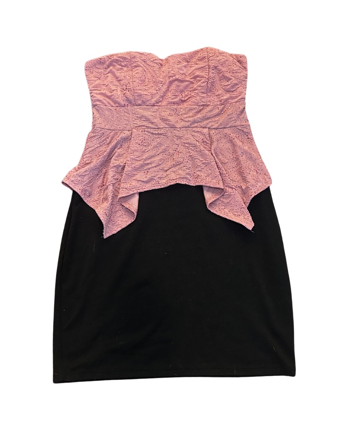 Y2K Strapless Mini Dress