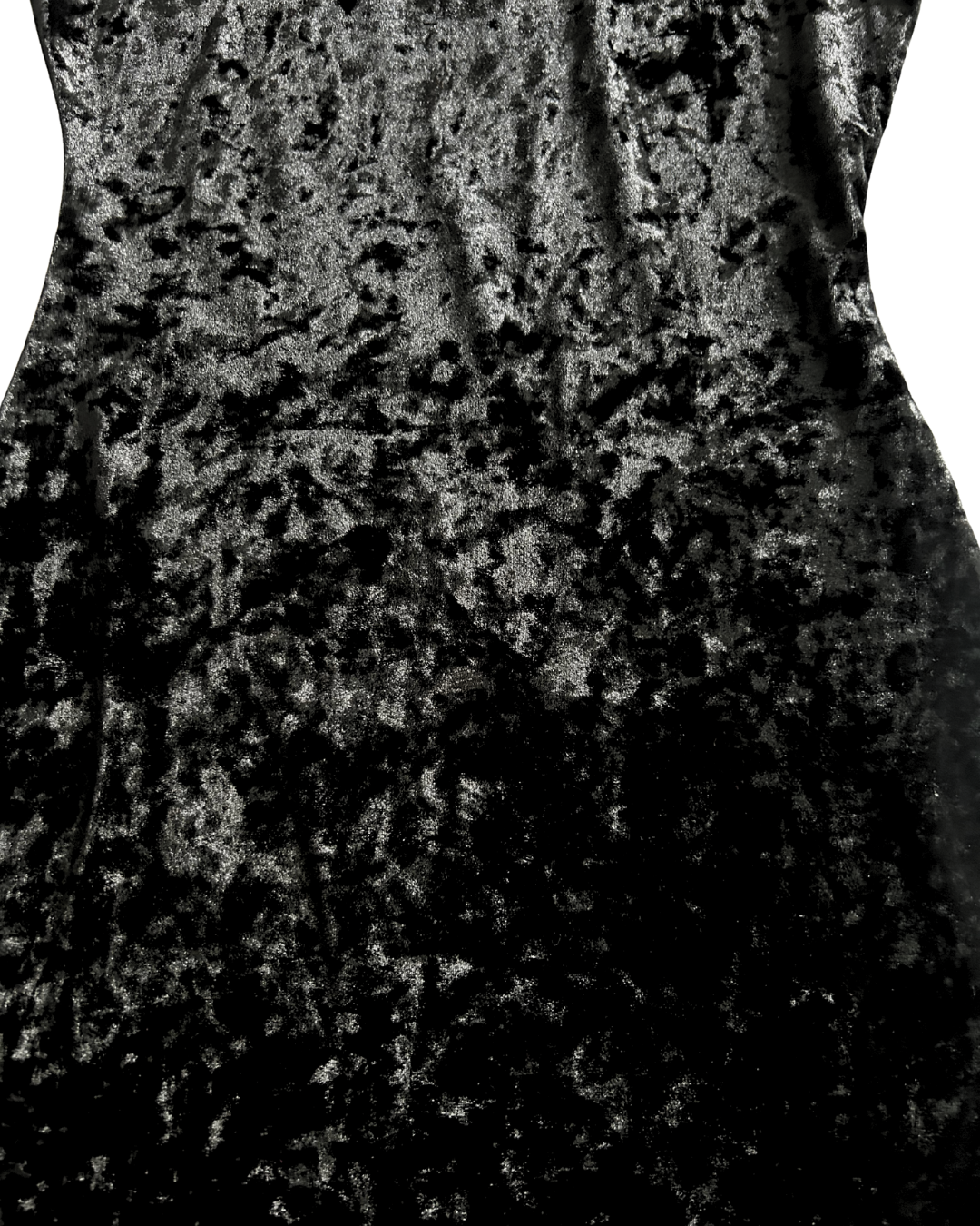 Fitted Velvet Mini Dress