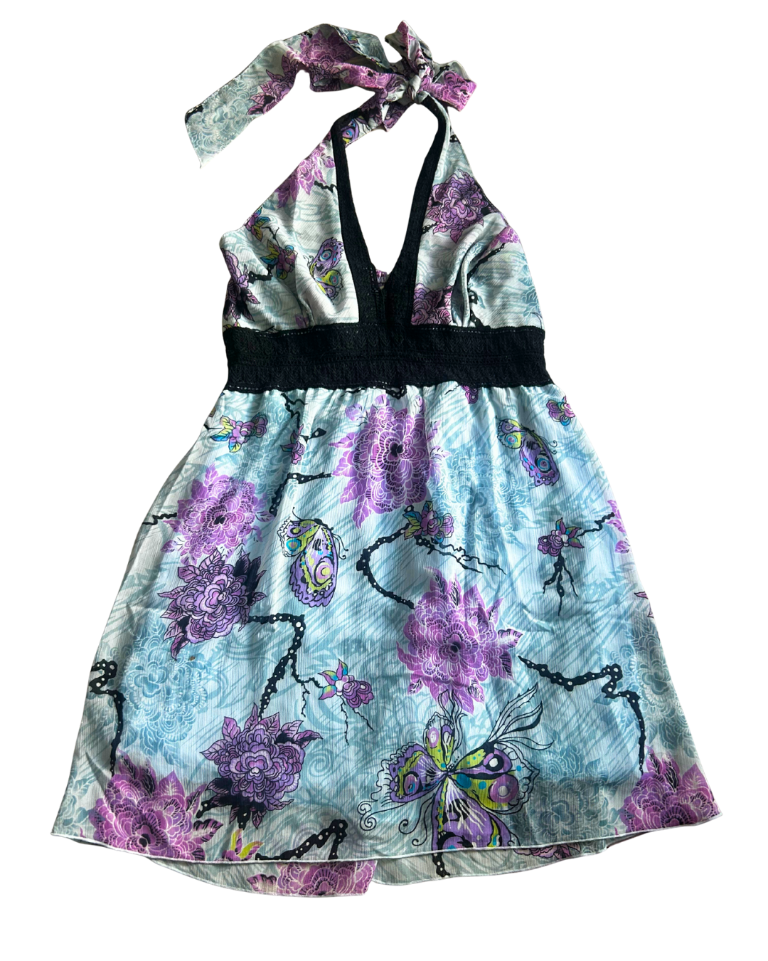 Oriental Halter Dress