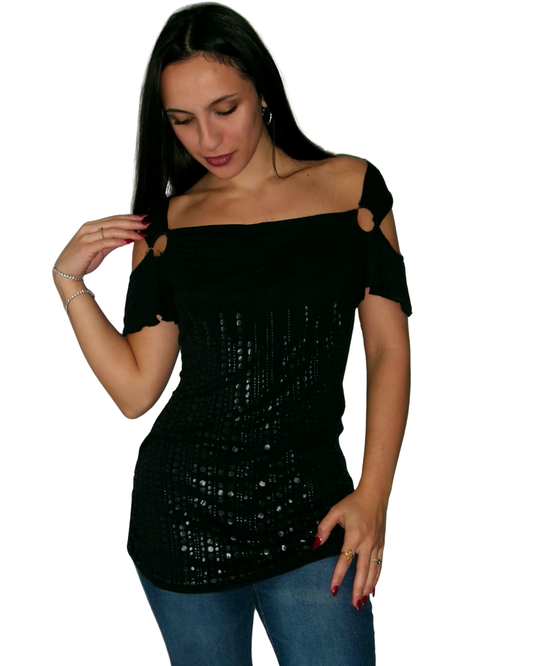 Y2K Off Shoulder Top