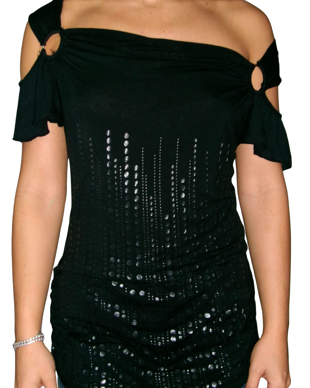 Y2K Off Shoulder Top