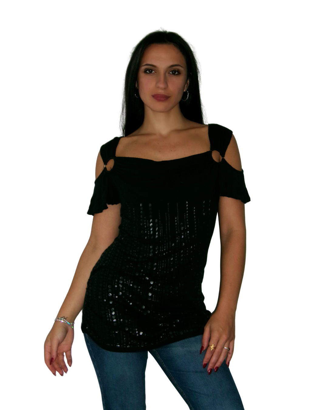 Y2K Off Shoulder Top