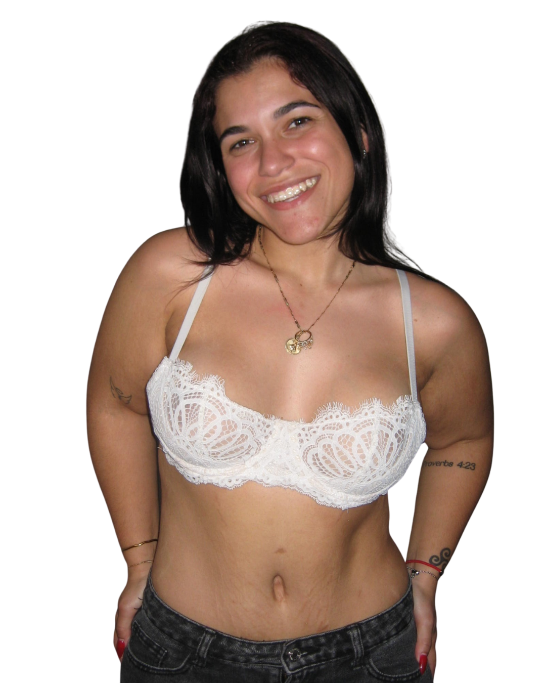 Sexy White Bra