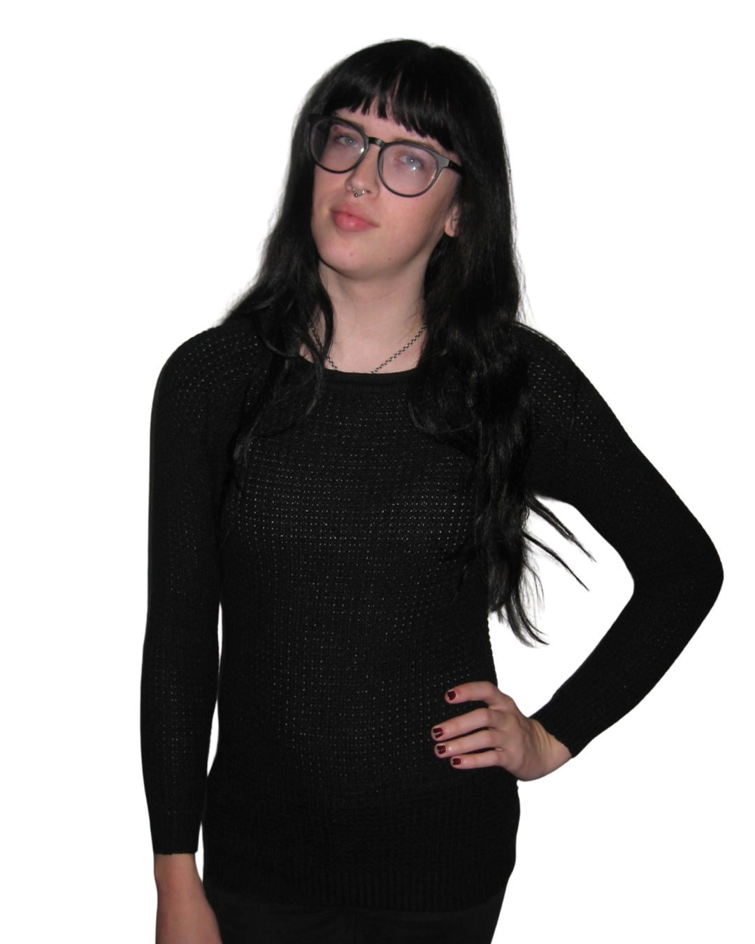 Grunge Fitted Sweater