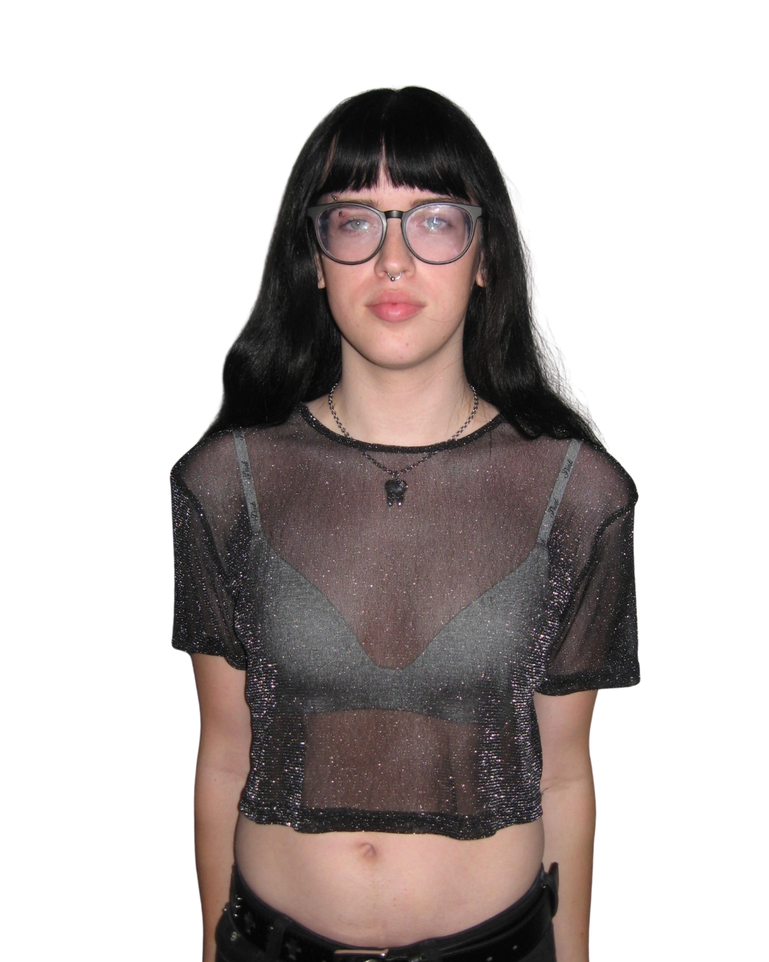 Sheer Shimmer T-Shirt