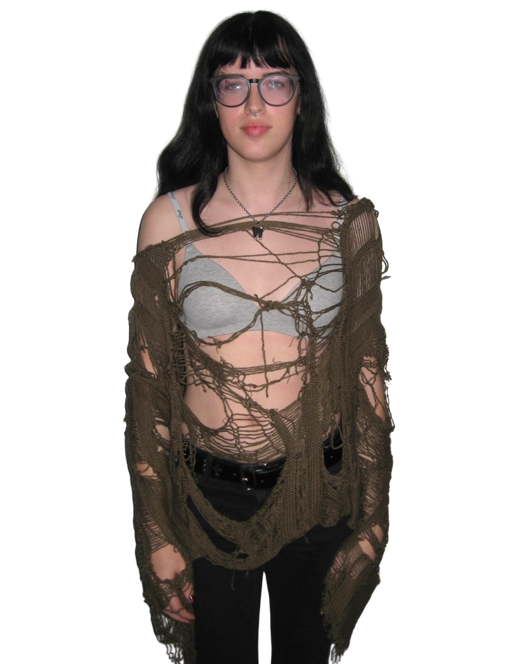 Xtra Distressed Sweater