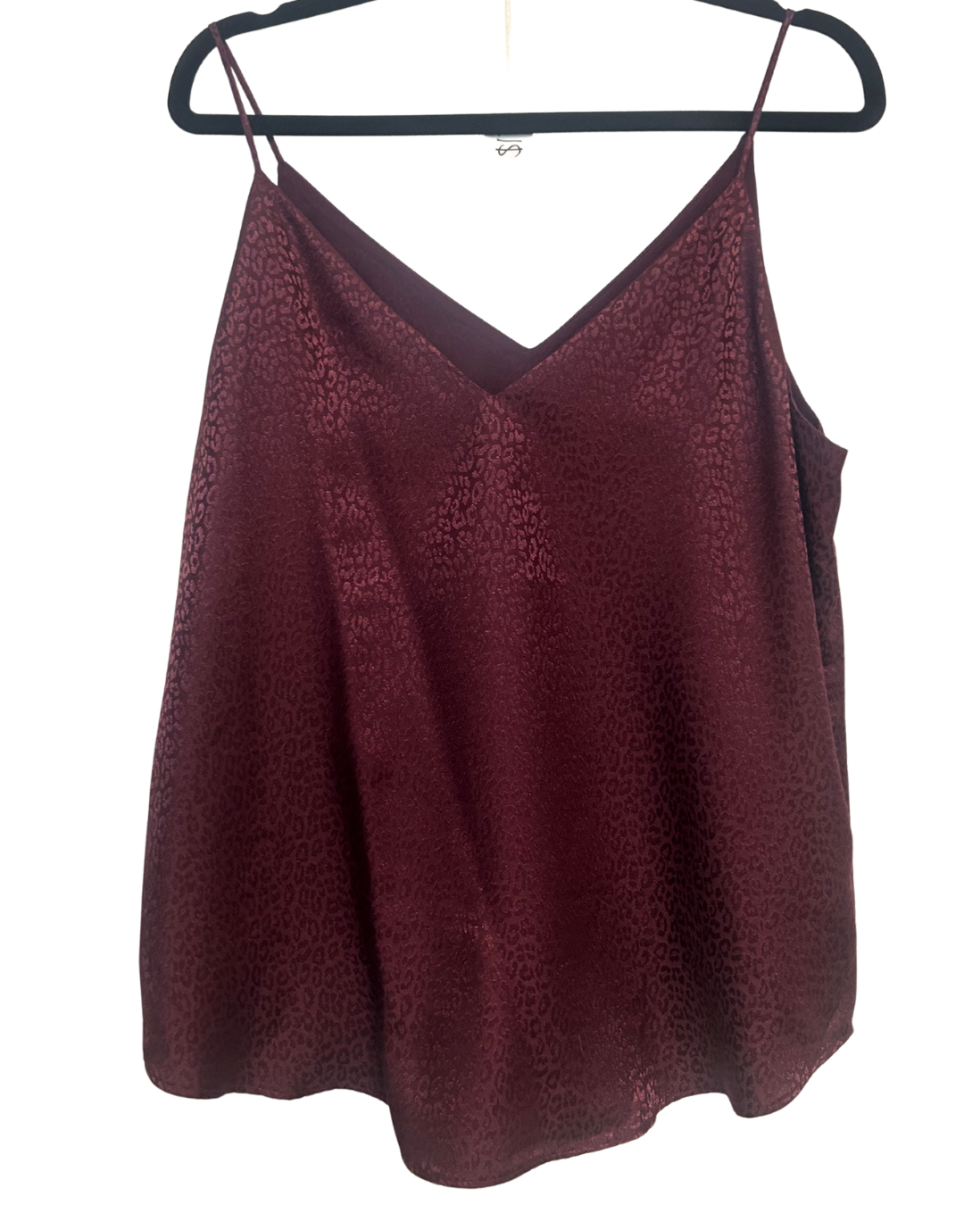 Sexy Maroon Cheetah Top