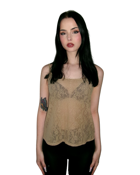 Nude Lace Cami