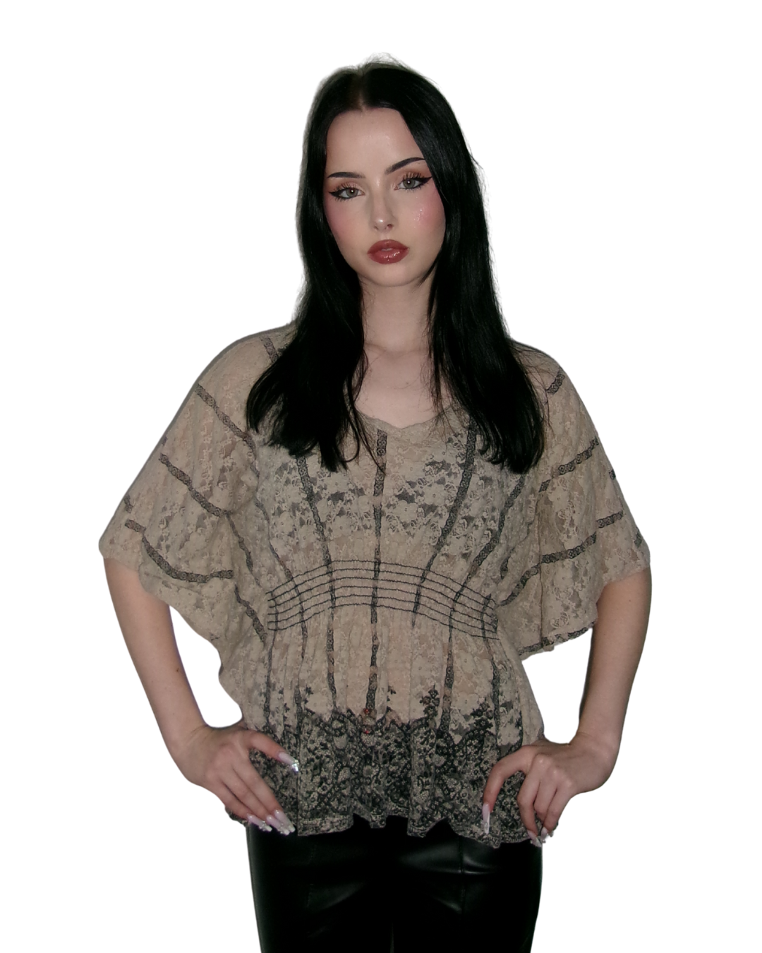 Y2K Grunge Blouse