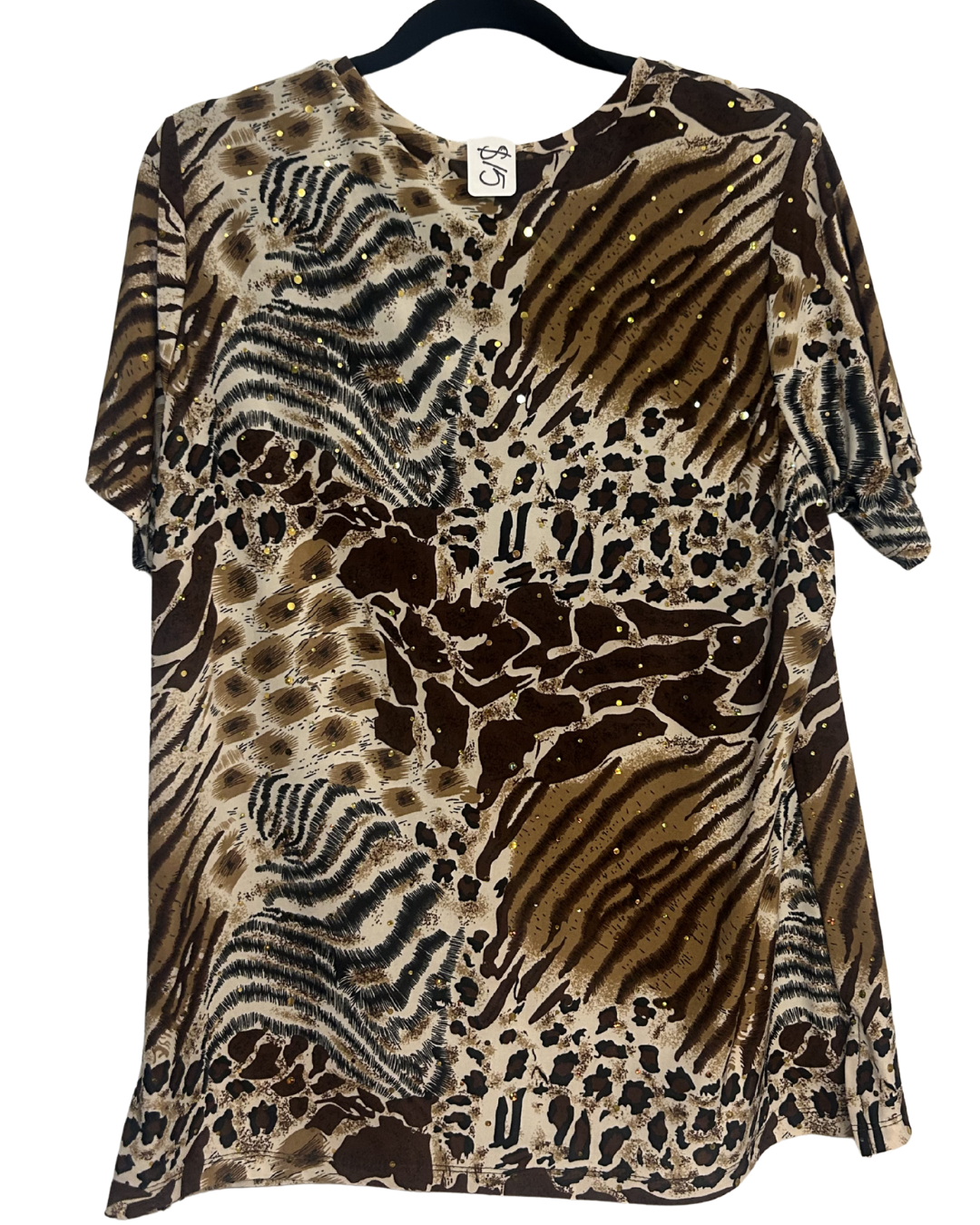 Animal Print Blouse