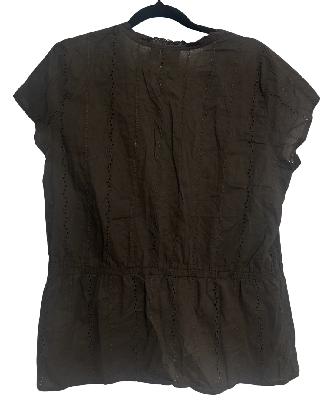 Brown Fairycore Blouse