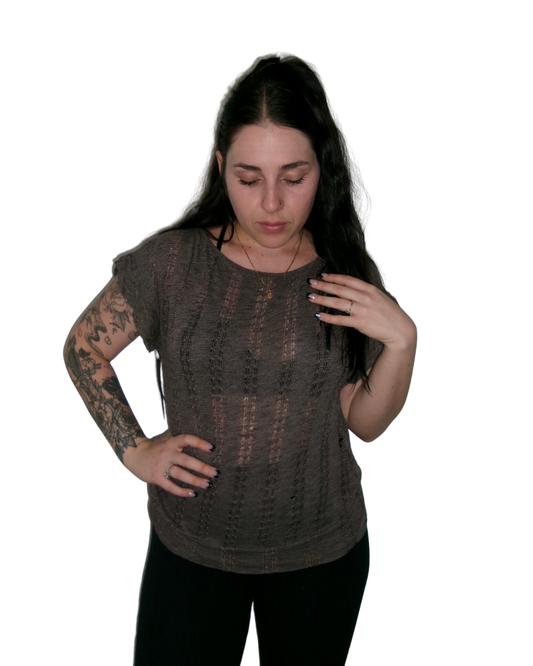 Open Back Boho T-Shirt